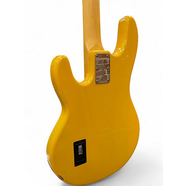Used Sterling by Music Man Stingray Yellow Electric Bass Guitar