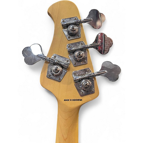 Used Sterling by Music Man Stingray Yellow Electric Bass Guitar