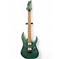 Used Ibanez RG421 Emerald Sparkle Solid Body Electric Guitar thumbnail