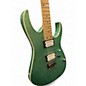 Used Ibanez RG421 Emerald Sparkle Solid Body Electric Guitar