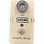 Used MXR M133 Micro Amp Pre Effect Pedal thumbnail