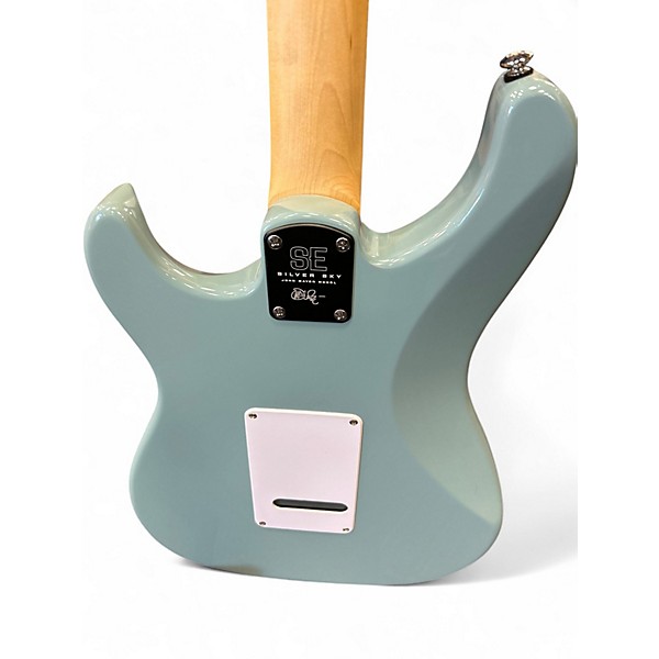 Used PRS SE Silver Sky STONE BLUE Solid Body Electric Guitar