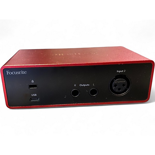 Used Focusrite Scarlett Solo Gen 4 Audio Converter