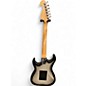 Used Washburn LYON Black and Silver Solid Body Electric Guitar