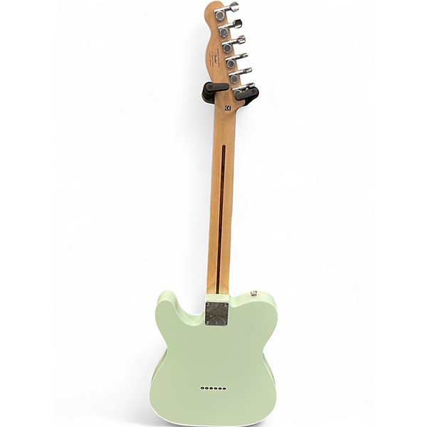 Used Squier Telecaster Surf Green Solid Body Electric Guitar
