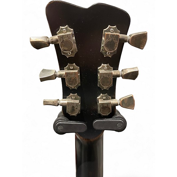 Used James Trussart STEELDEVILLE JUNIOR RUSTY SNAKESKIN ENGRAVED Hollow Body Electric Guitar