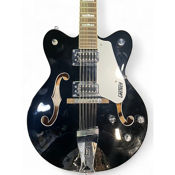 Used Gretsch Guitars G5422-12 Black Hollow Body Electric Guitar