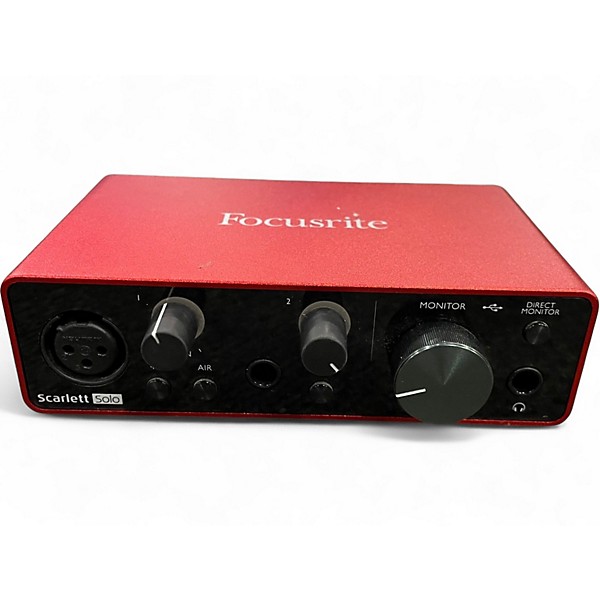 Used 2022 Focusrite Scarlett Solo Audio Interface