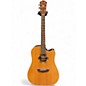 Used Washburn WLD20SCE Natural Acoustic Electric Guitar thumbnail