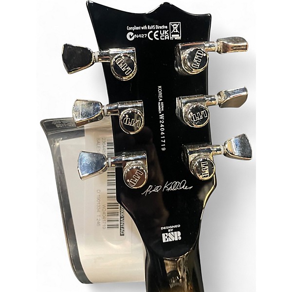 Used ESP LTD Bill Kelliher BK600 Vintage Silverburst Solid Body Electric Guitar