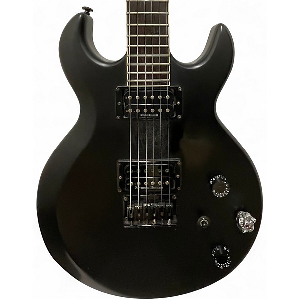 Used Schecter Guitar Research s-1 diamond series Black Solid Body Electric Guitar