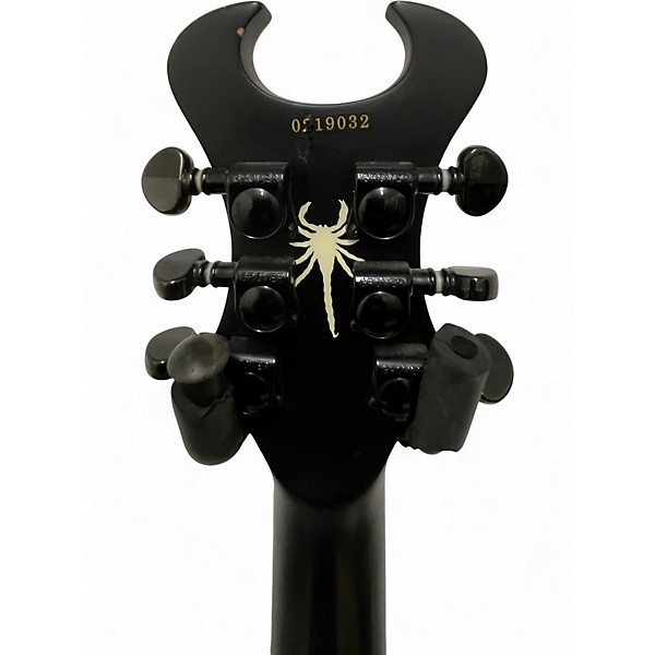 Used Schecter Guitar Research s-1 diamond series Black Solid Body Electric Guitar