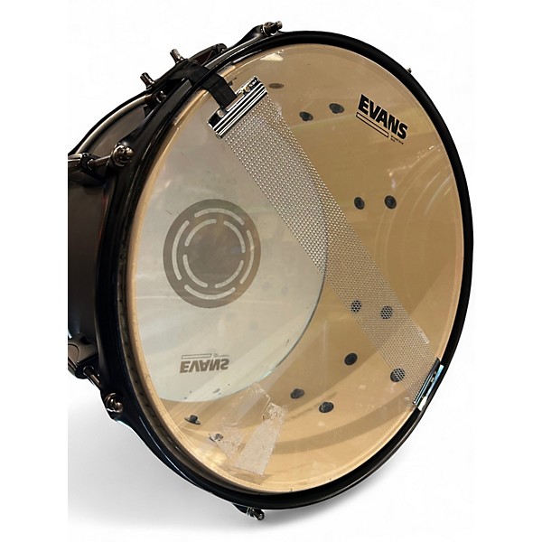 Used TAMA 8X14 Woodworks Poplar Snare Matte Black Drum