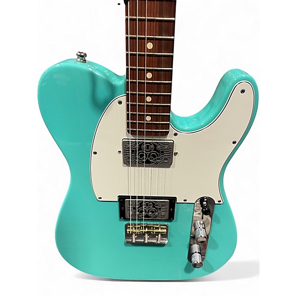 Used Fender Player Telecaster HH Seafoam Green Solid Body Electric Guitar