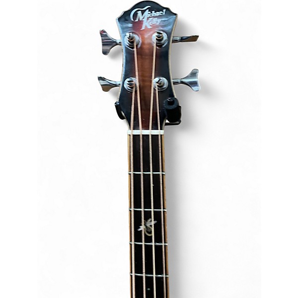 Used Michael Kelly Firefly Sunburst Acoustic Bass Guitar