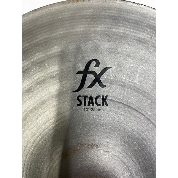 Used Zildjian 10in FX STACK Cymbal