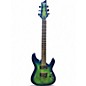Used Schecter Guitar Research C-6 elite Green Solid Body Electric Guitar thumbnail