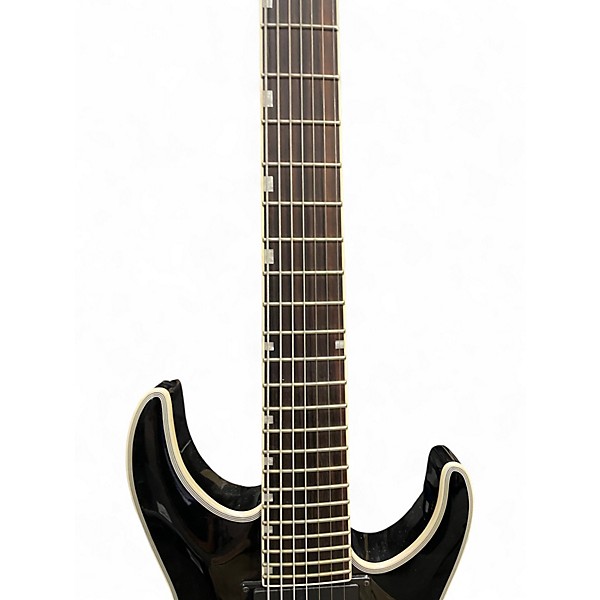 Used ESP LTD MH-1007ET black Solid Body Electric Guitar