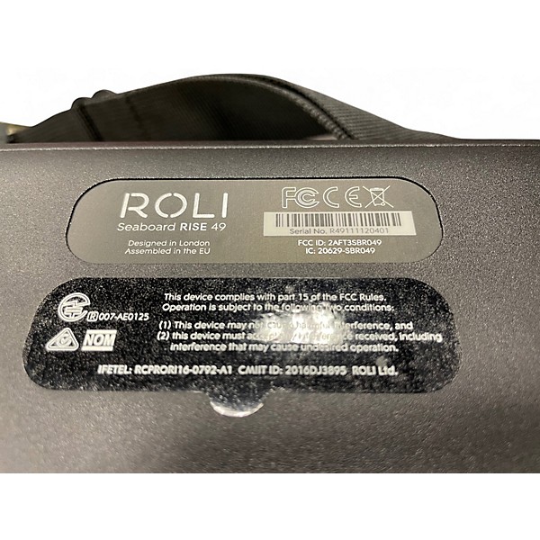 Used ROLI Seaboard RISE 49 Synthesizer