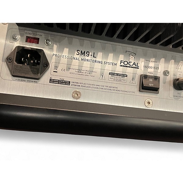 Used Focal SM9 Powered Midfield Monitors (Pair) Power Amp