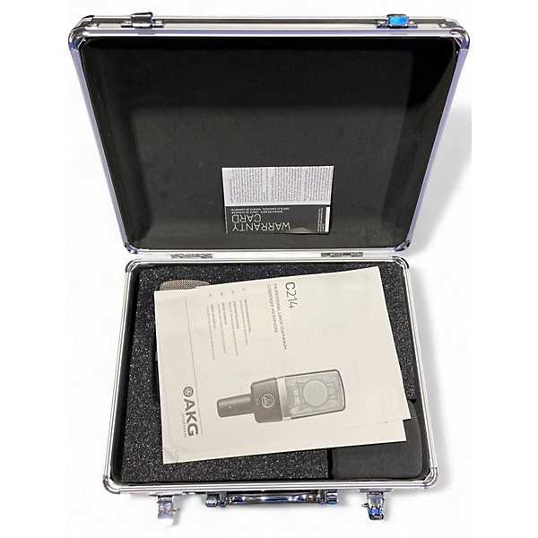 Used AKG C214 Condenser Microphone