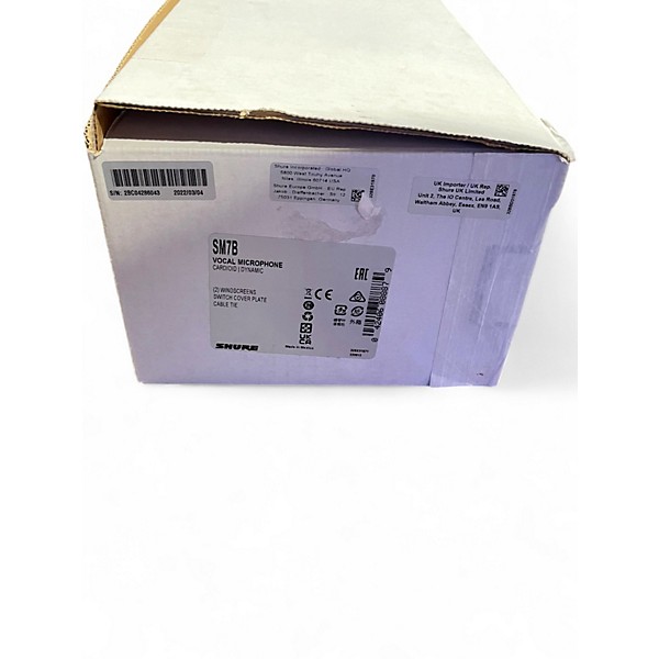 Used Shure SM7B Dynamic Microphone