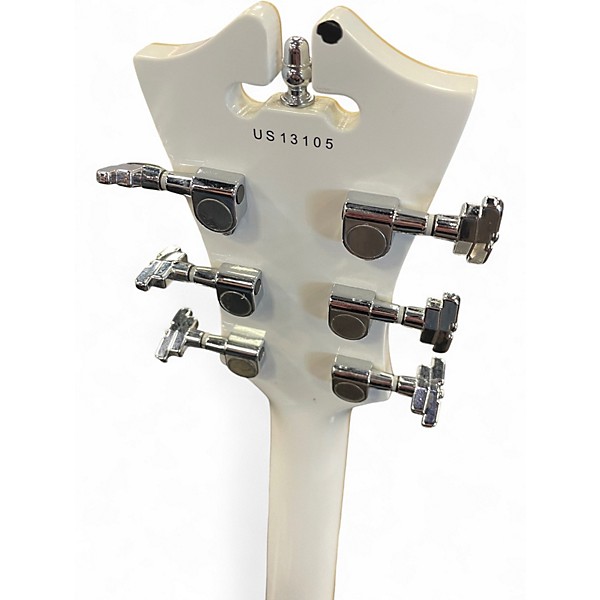 Used D'Angelico Premier Series Alpine White Solid Body Electric Guitar