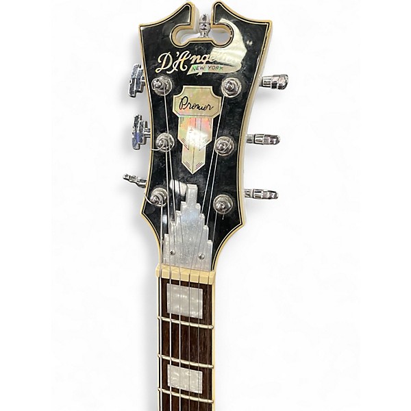Used D'Angelico Premier Series Alpine White Solid Body Electric Guitar