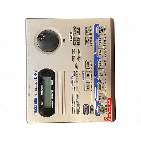 Used BOSS DR3 Dr Rhythm Drum Machine