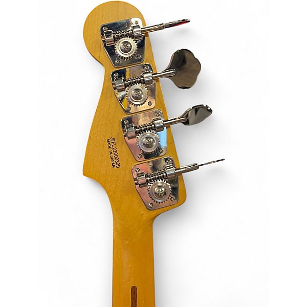 Used Fender AERODYNE PRECISION BASS GREEN Electric Bass Guitar