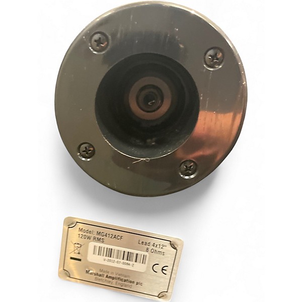 Used Marshall MG412ACF 4x12 Slant Guitar Cabinet