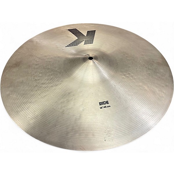 Used Zildjian 18in K Ride Cymbal