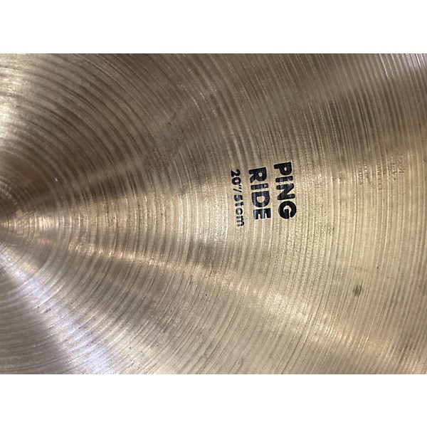 Used Zildjian 20in Ping Ride Cymbal