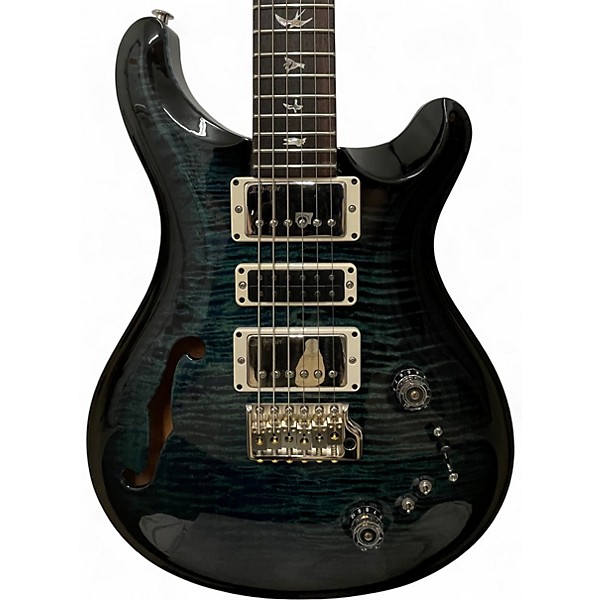 Used PRS  Special Semi Hollow Body 10 Top Cobalt Blue Smokeburst Solid Body Electric Guitar