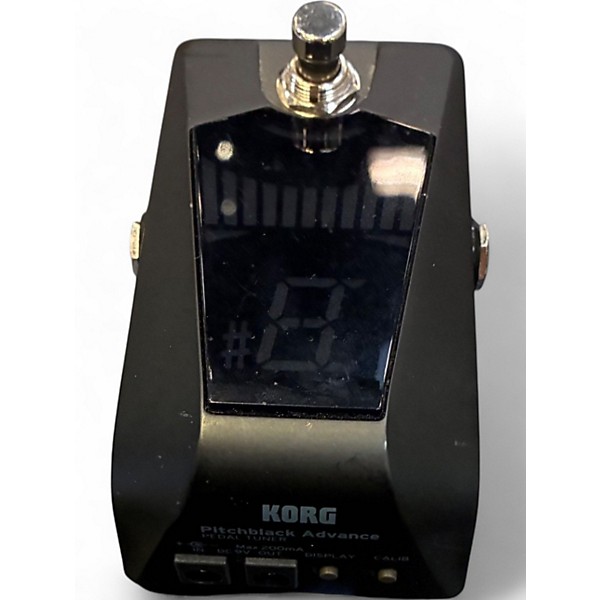 Used KORG PB01 Pitchblack Chromatic Tuner Pedal