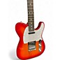 Used Fender Player Telecaster Cherry Sunburst Solid Body Electric Guitar