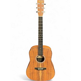 Used Martin DX1E Figured Koa Acoustic Electric Guitar