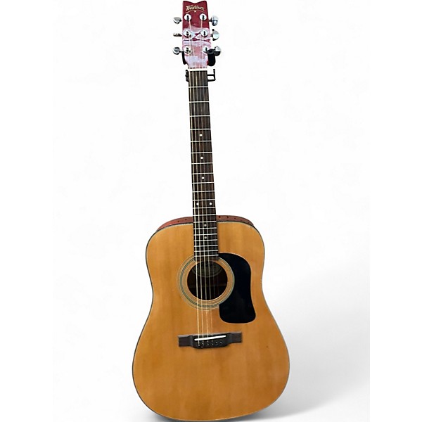 Used Washburn D10 Natural Acoustic Guitar