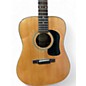 Used Washburn D10 Natural Acoustic Guitar