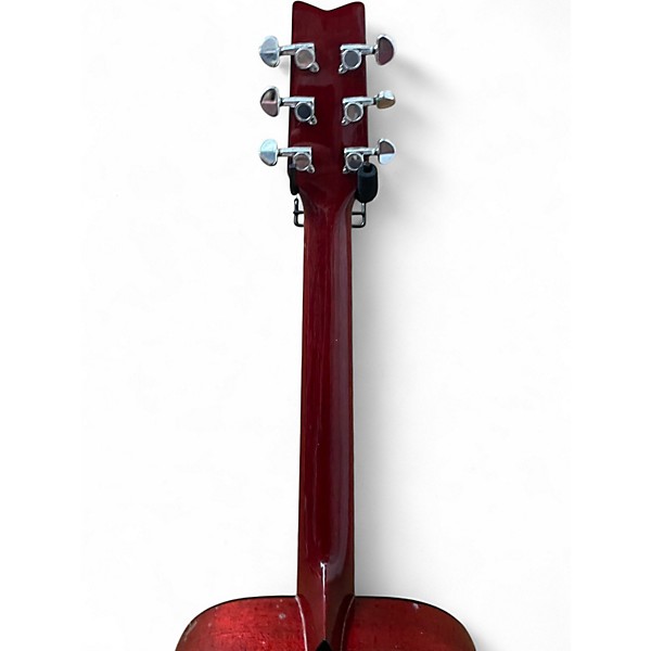 Used Washburn D10 Natural Acoustic Guitar