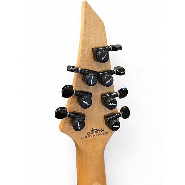 Used Jackson Pro Series Misha Mansoor Signature Juggernaut HT7FM Ocean Blue Burst Solid Body Electric Guitar