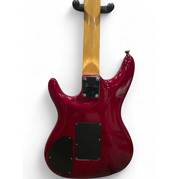 Used Ibanez JS100 Joe Satriani Signature Red Solid Body Electric Guitar