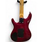 Used Ibanez JS100 Joe Satriani Signature Red Solid Body Electric Guitar
