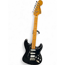 Used 2021 Squier Classic Vibe 70s Stratocaster HSS sunblack Solid Body Electric Guitar