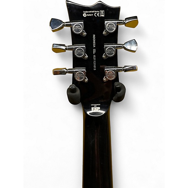Used ESP LTD EC256 Trans Black Solid Body Electric Guitar