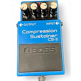 Used BOSS CS3 Compressor Sustainer Effect Pedal