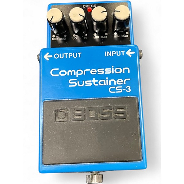 Used BOSS CS3 Compressor Sustainer Effect Pedal