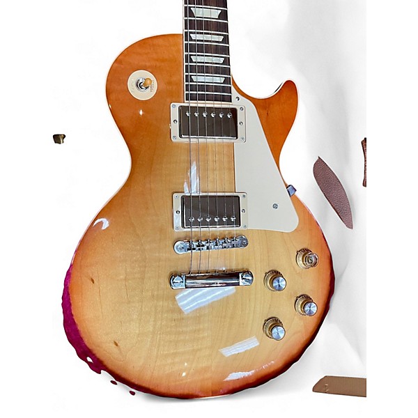 Used 2020 Gibson Les Paul Standard 1960S Neck Honey Burst Solid Body Electric Guitar