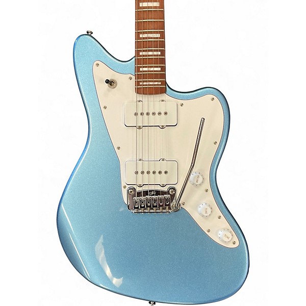 Used 2018 G&L Tribute Doheny Emerald Blue Metallic Solid Body Electric Guitar