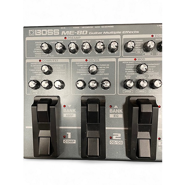 Used BOSS ME80 Guitar Multi Effect Processor